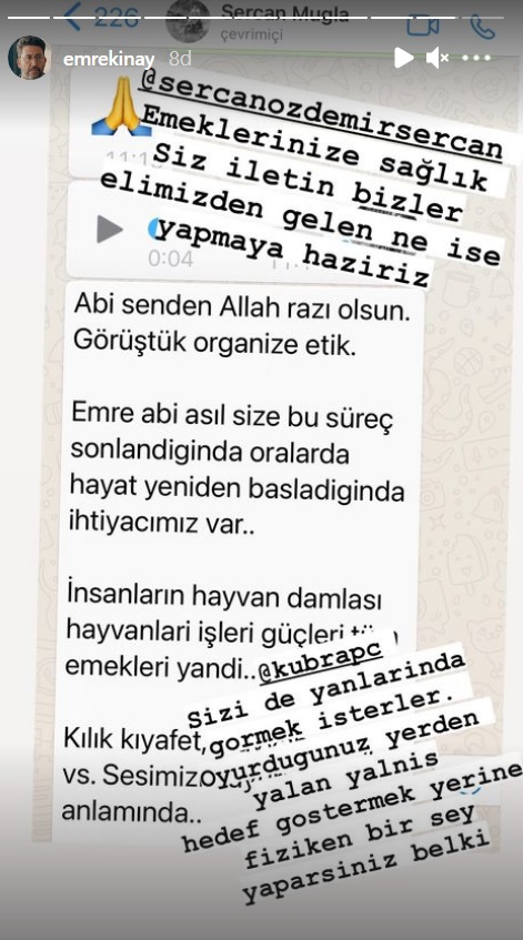 Emre Kınay'dan Habertürk yazarı Kübra Par’a cevap: 'Oturduğunuz yerden hedef göstermek yerine...'