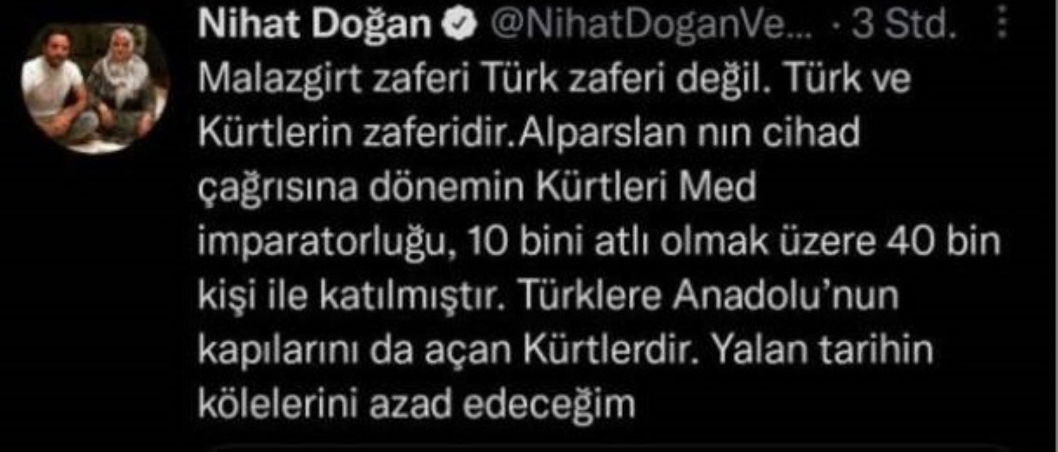 MHP’li isimden Nihat Doğan’a: "Ülkücü tehdit etmez gereğini yapar"