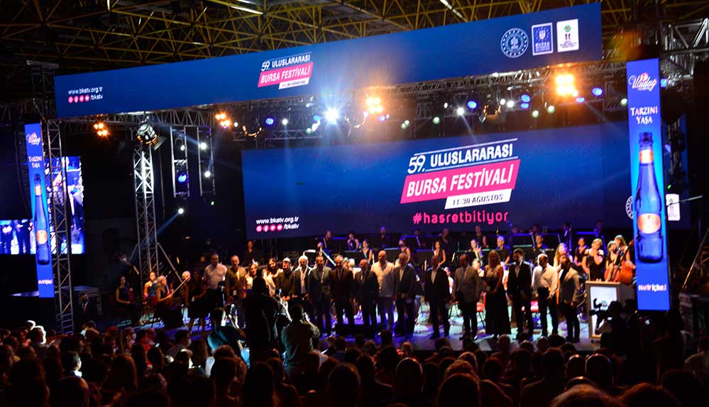 59. Uluslararası Bursa Festivali başladı