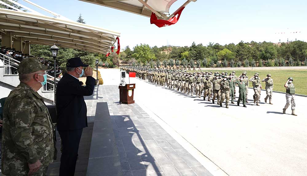 Afganistan'dan tahliye edilen TSK personeli törenle karşılandı