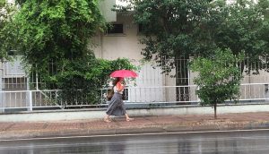 Antalya'da yağmur sevinci
