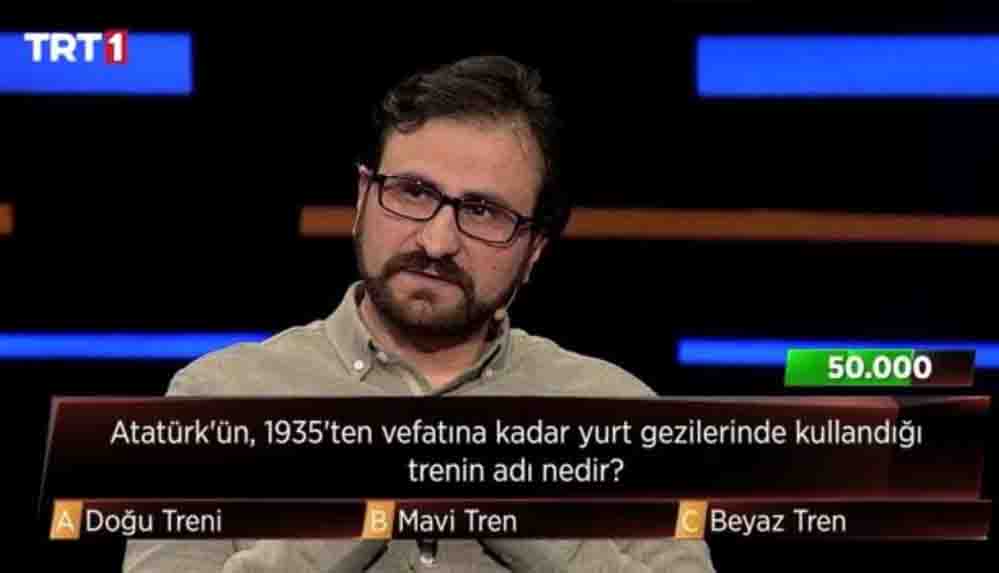Atatürk sorusunu bilemeyen yarışmacı finalde elendi