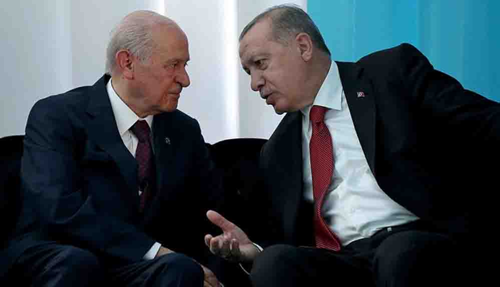 Kabine öncesi Erdoğan ile Bahçeli arasında kritik görüşme