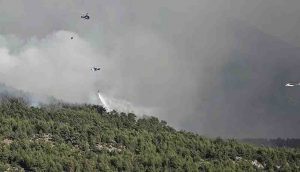 Büyükelçilik açıkladı: Moldovalı bir şirket, yangınların söndürülmesi için 5 helikopter gönderdi