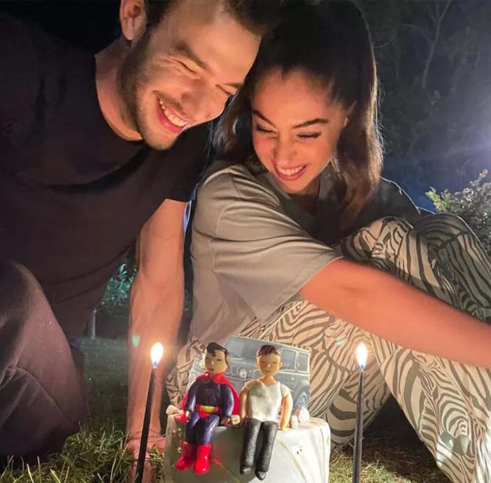 Cemre Baysel'den Aytaç Şaşmaz'a doğum günü kutlaması