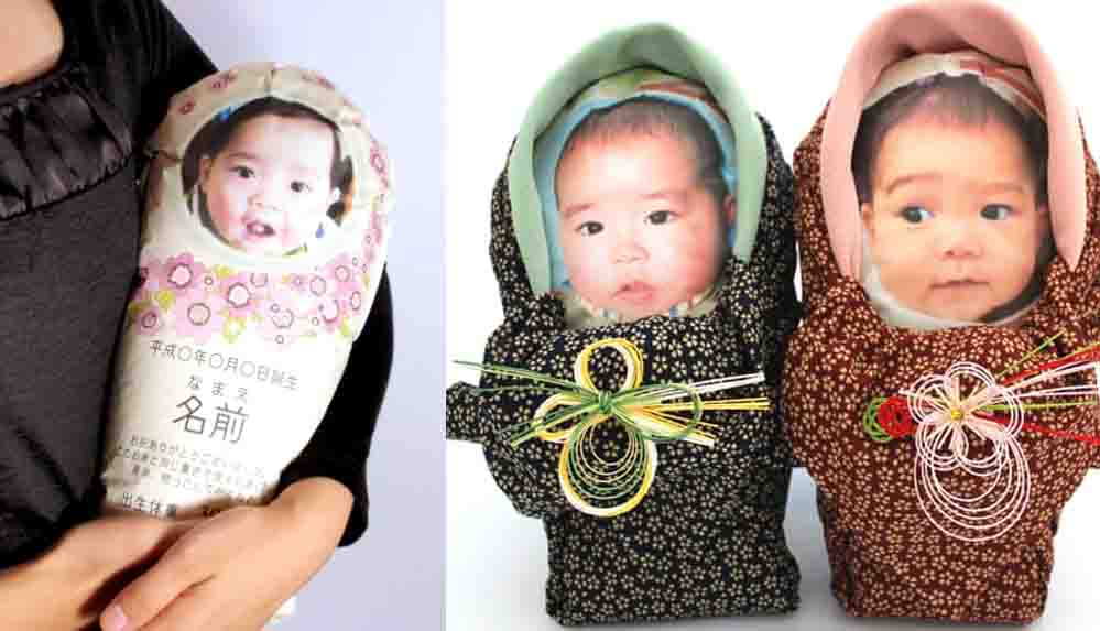 Ebeveynlerden ilginç çözüm Pandemi nedeniyle bebeklerini göremeyen akrabalarına pirinç torbası gönderiyor