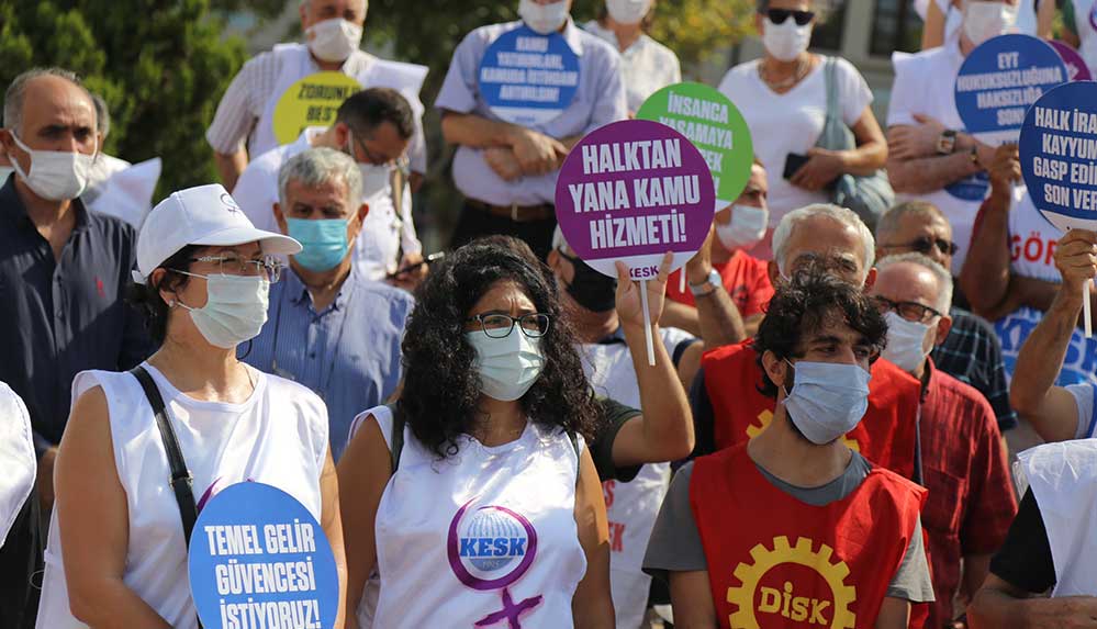Edirne'den Ankara'ya yürüyen KESK'liler İstanbul'a ulaştı