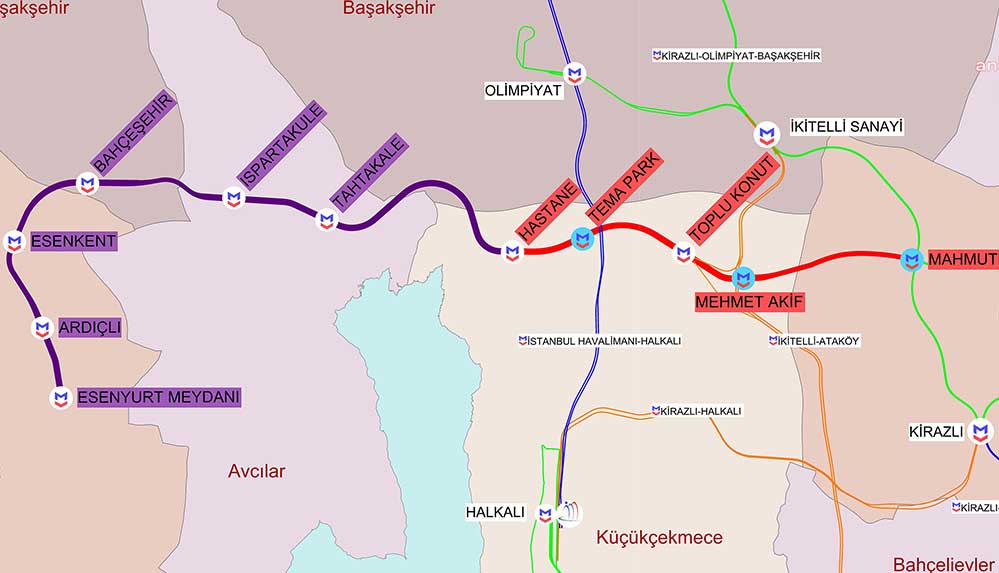 İBB, 30 Ağustos Zafer Bayramı'nda yeni̇ metro hattının kazısına başlayacak