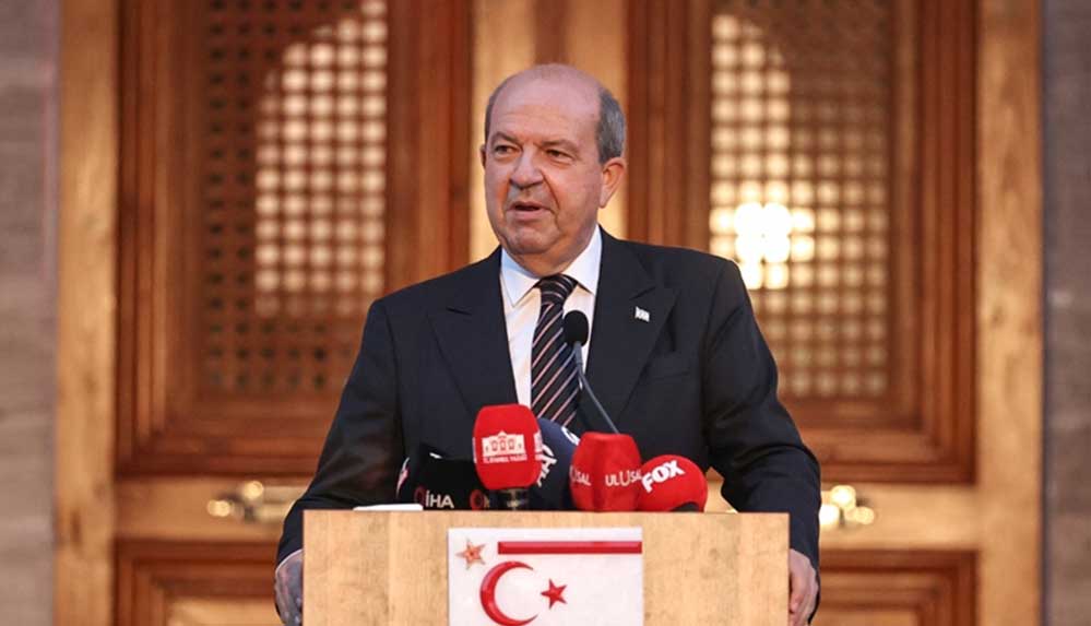 KKTC Cumhurbaşkanı Tatar, Rum lideri Anastasiadis'in Kıbrıs Türklerine yönelik "geri dönün" çağrısına tepki gösterdi: