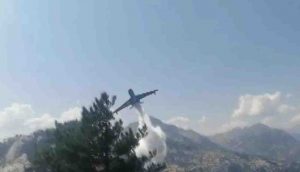 Son Dakika... Kahramanmaraş’ta yangın söndürme uçağı düştü: 8 ölü