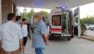 Kayseri'de nişan töreni sırasında balkon çöktü: 13 yaralı