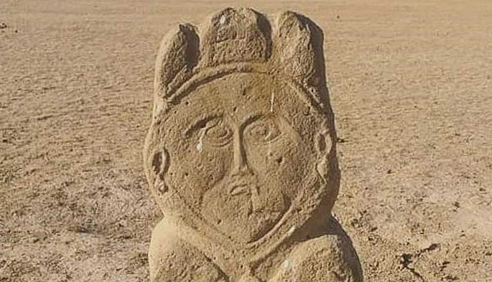 Kazakistan’da-eski-Türk-dönemine-ait-taş-heykel-bulundu