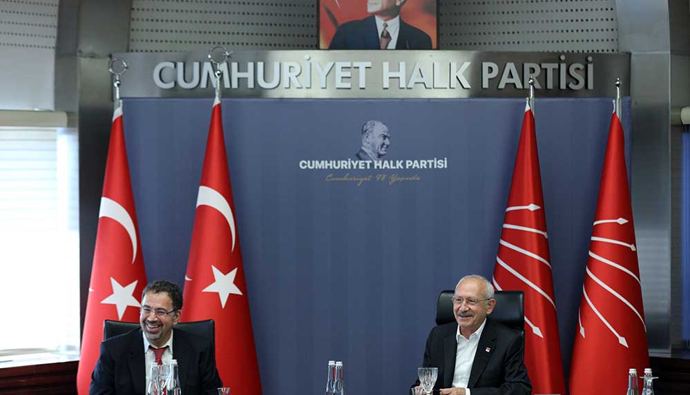 Kemal Kılıçdaroğlu, ekonomist Prof. Daron Acemoğlu ile görüştü
