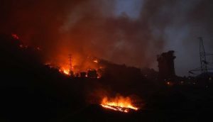 Yangın Kemerköy Termik Santraline sıçradı... Muğla genelinde elektrik kesintisi bekleniyor