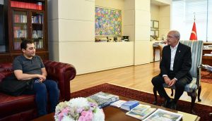 Kılıçdaroğlu, Rabia Naz Vatan'ın babası ile görüştü