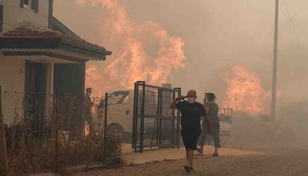 Manavgat ilçesinde bir orman yangını daha çıktı