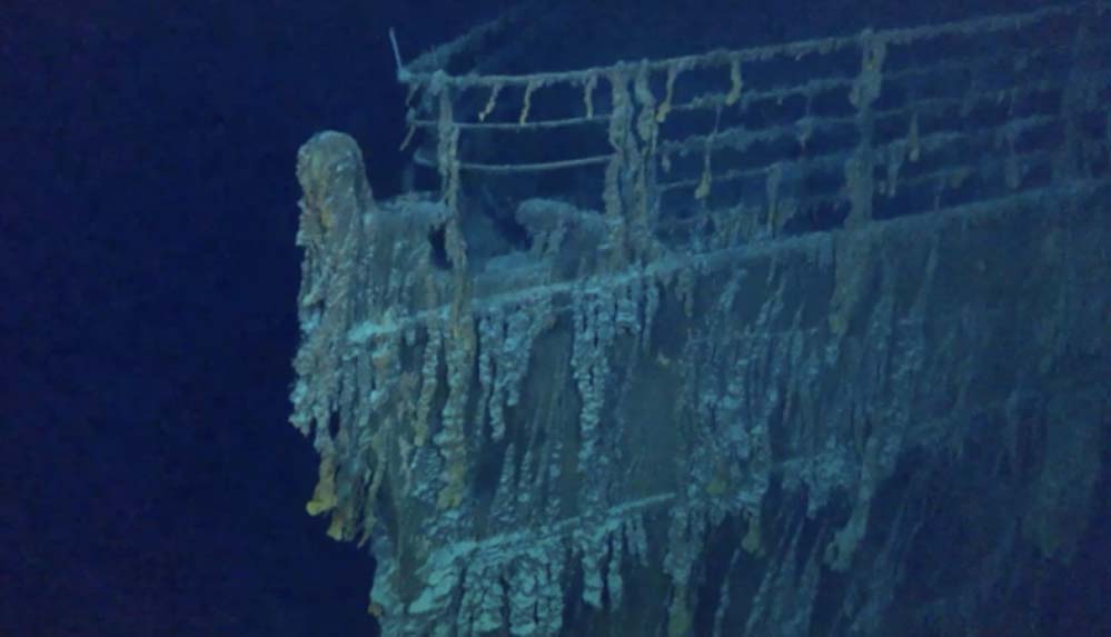 Okyanus derinliklerindeki yeni görüntüler kanıtladı: Titanik enkazı hızla bozuluyor!