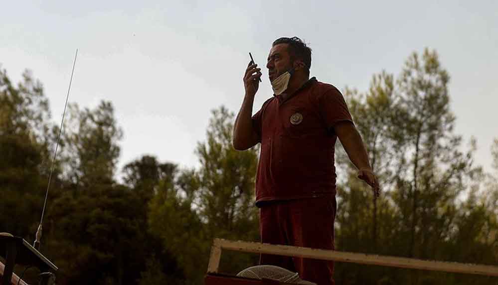 Orman-işçisinin,-9-yaşındaki-oğluyla-telefon-konuşması-duygulandırdı