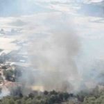 Seydikemer'de orman yangını başladı