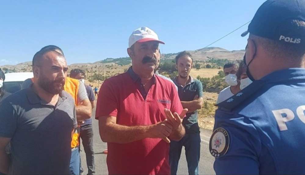 Tunceli Belediye Başkanı Maçoğlu: Yangın bölgesine girmek isteyince Ovacık Kaymakamı üzerimize yürüdü