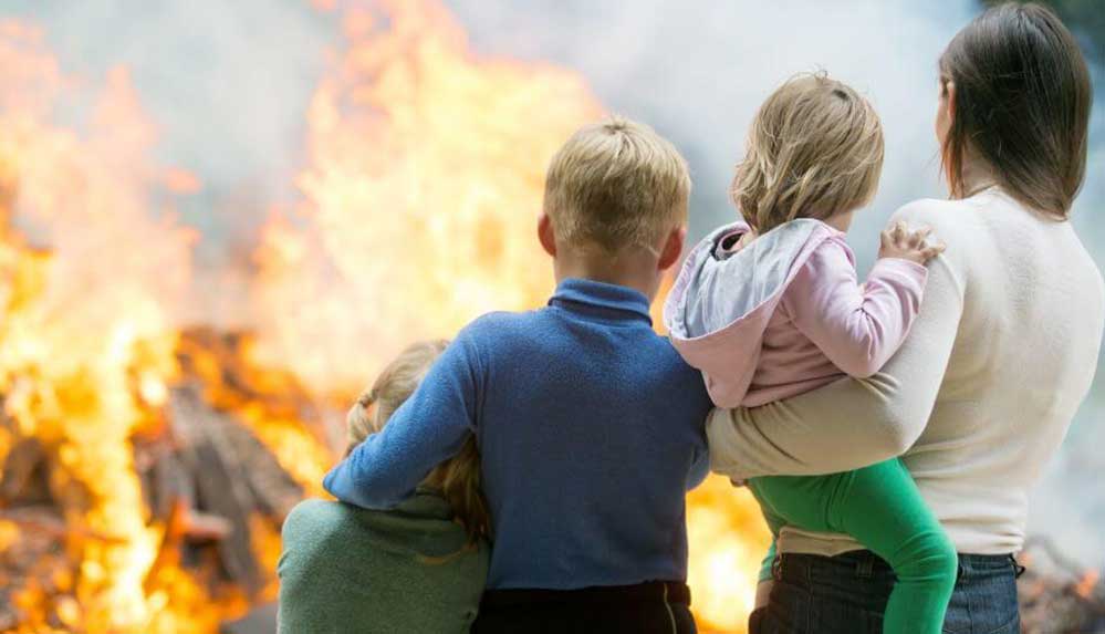Yangınlardan doğrudan ya da dolaylı yoldan etkilenen çocuklar için öneriler