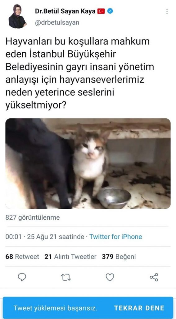 AKP'li Kaya, İBB'yi hedef almak isterken AKP'yi eleştirdi: Paylaşımını sildi