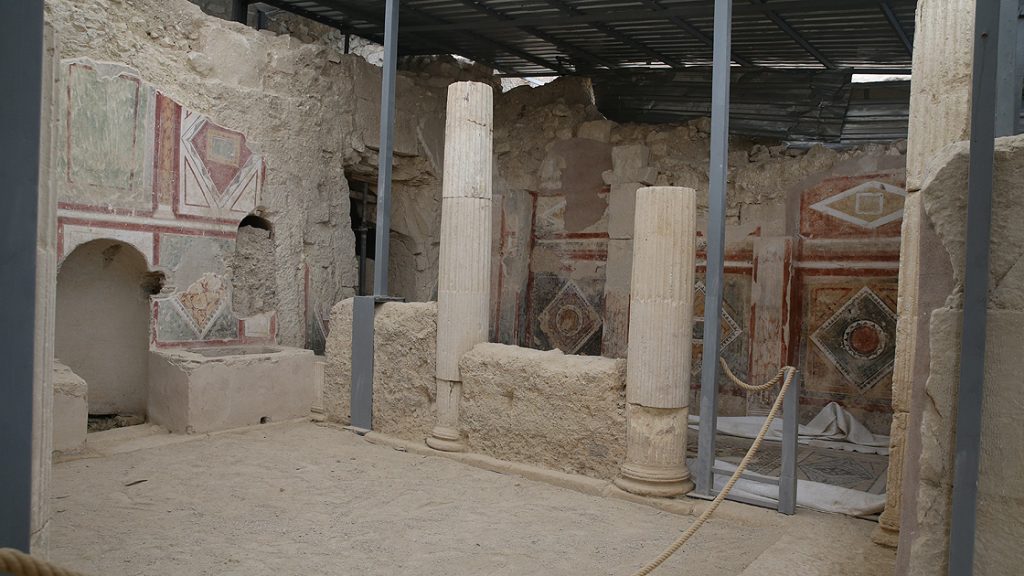 Zeugma'da 14 yıllık emekle ortaya çıkarılan 'Muzalar Evi' ziyarete açılacak