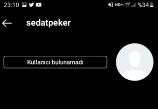 Sedat Peker'in sosyal medya hesabına ilişkin yeni gelişme