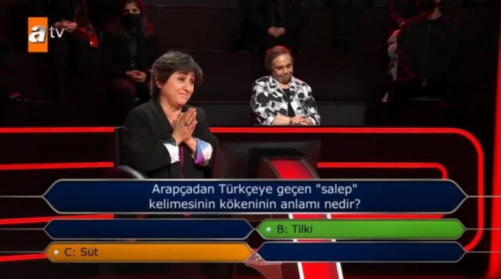 Kim Milyoner Olmak İster'de seyirciyi şaşkına çeviren 'salep' sorusu