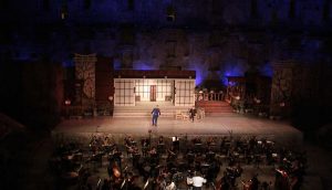 28. Uluslararası Aspendos Opera ve Bale Festivali'nde "Madama Butterfly" operası sahnelendi