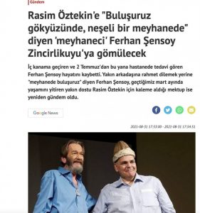 Yeni Akit'ten Ferhan Şensoy'a büyük saygısızlık