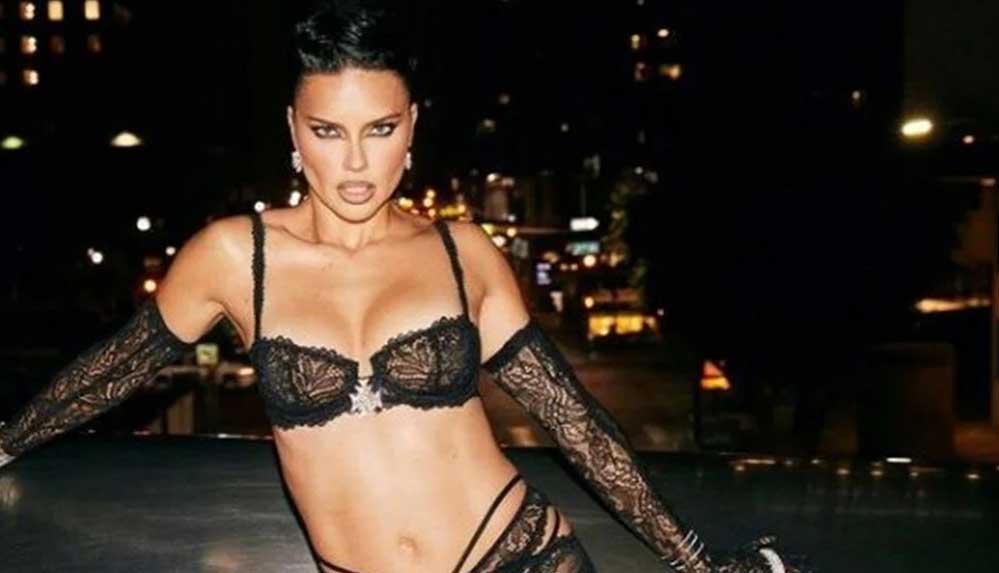 Adriana Lima, Rihanna'nın iç çamaşırı markasını tanıttı