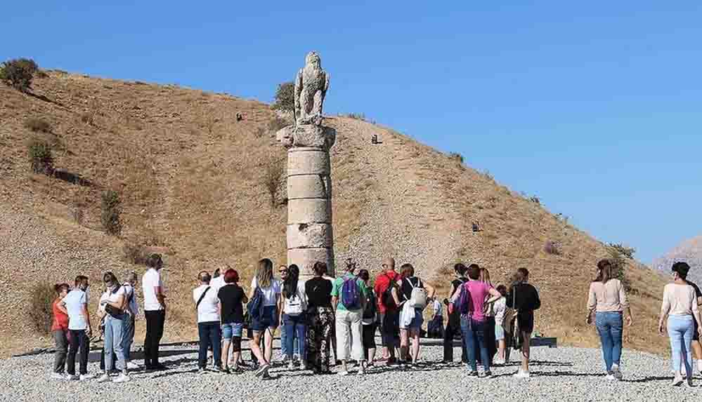 Adıyaman'daki Karakuş Tümülüsü'nde jeoradar çalışmalarının ikinci etabına başlandı