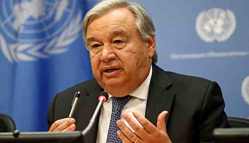 BM Genel Sekreteri Guterres: Dünya 2.7 santigrat derecelik sıcaklık artışına giden felaket bir yolda