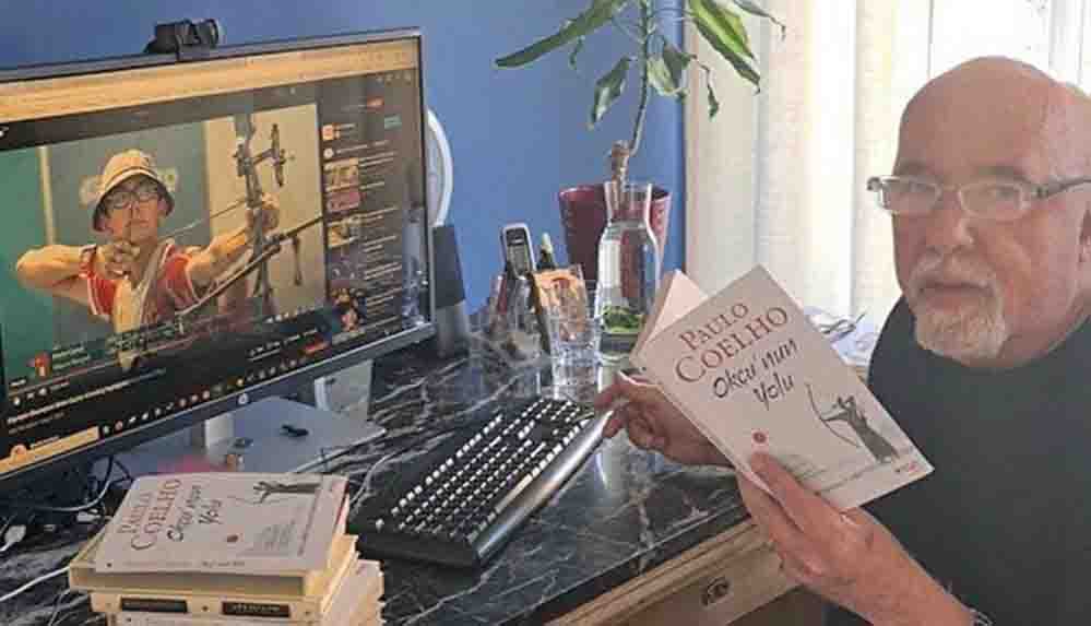 Dünyaca ünlü yazar Paulo Coelho kitabını Olimpiyat Şampiyonu Mete Gazoz'a adadı