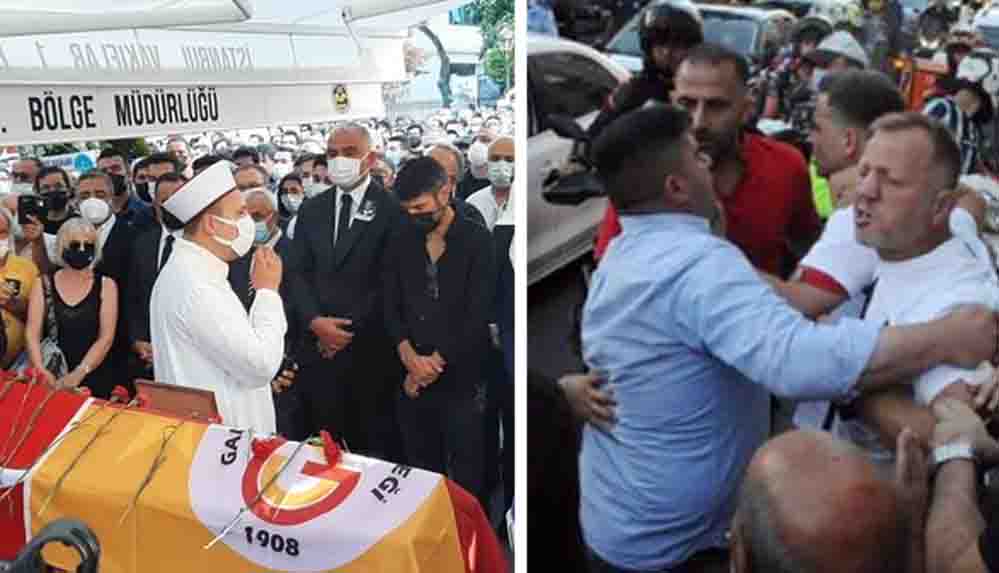 Ferhan Şensoy'un cenazesinde tepki çeken olay: "Beşiktaş" sloganları atarak kalabalığın üstüne yürüdüler