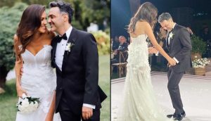Arda Türkmen ile Melodi Elbirliler evlendi: Düğünde talihsiz kaza