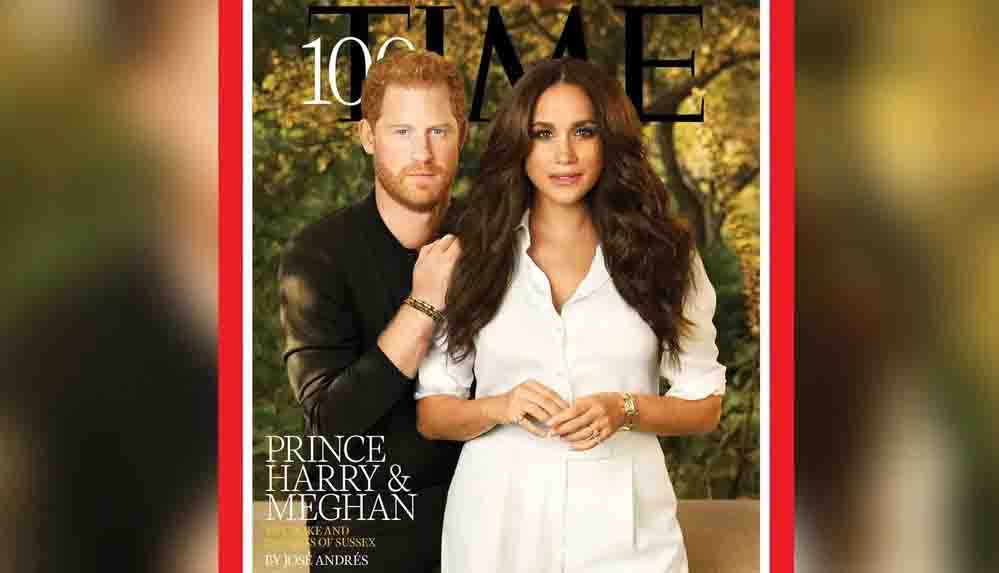 Prens Harry ve Meghan, Time'ın kapağında Kıyafetlerinin anlamı ve Diana'ya gizli selam