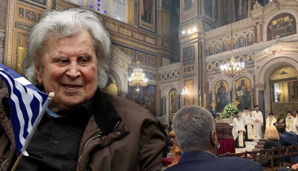 Zülfü Livaneli, Mikis Theodorakis'e veda töreninden paylaştı: 'Halk yağmur altında onun şarkılarını söylüyor'