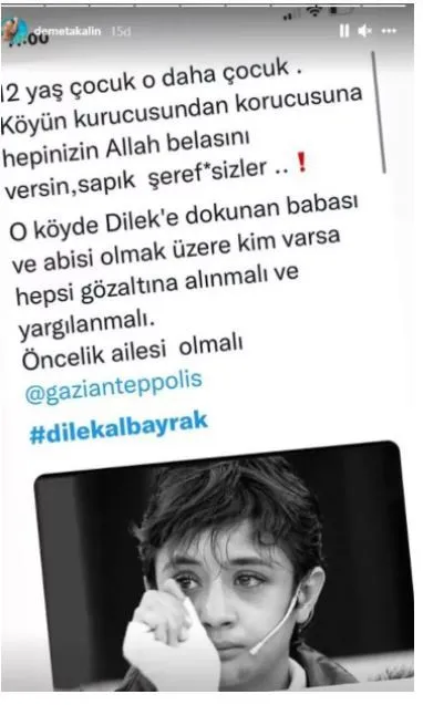 "12 yaşından beri annem beni satıyor" diyen Dilek Albayrak'ın çığlığına Demet Akalın isyan etti