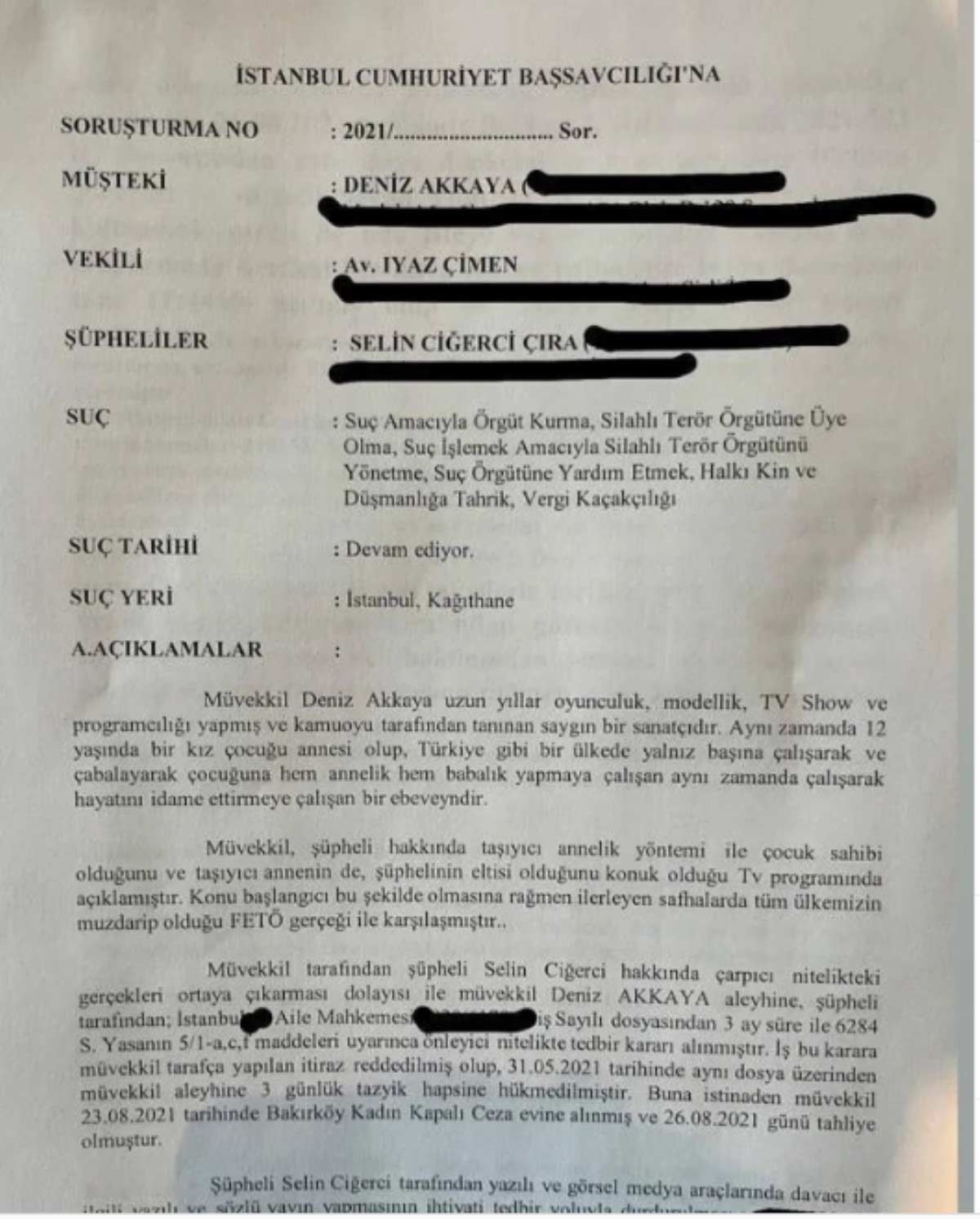 Selin Ciğerci hakkında FETÖ bağlantısı iddiası 3 Selin Ciğerci hakkında FETÖ bağlantısı iddiası