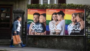 İsviçre'deki eş cinsel evliliklerle ilgili referandumda seçmenlerin yüzde 64'ü "evet" dedi