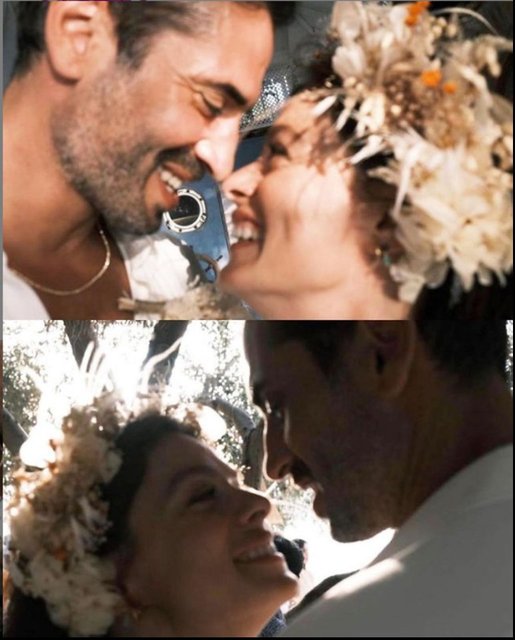 Özge Özpirinçci ve Burak Yamantürk'ün nikah fotoğrafları ortaya çıktı