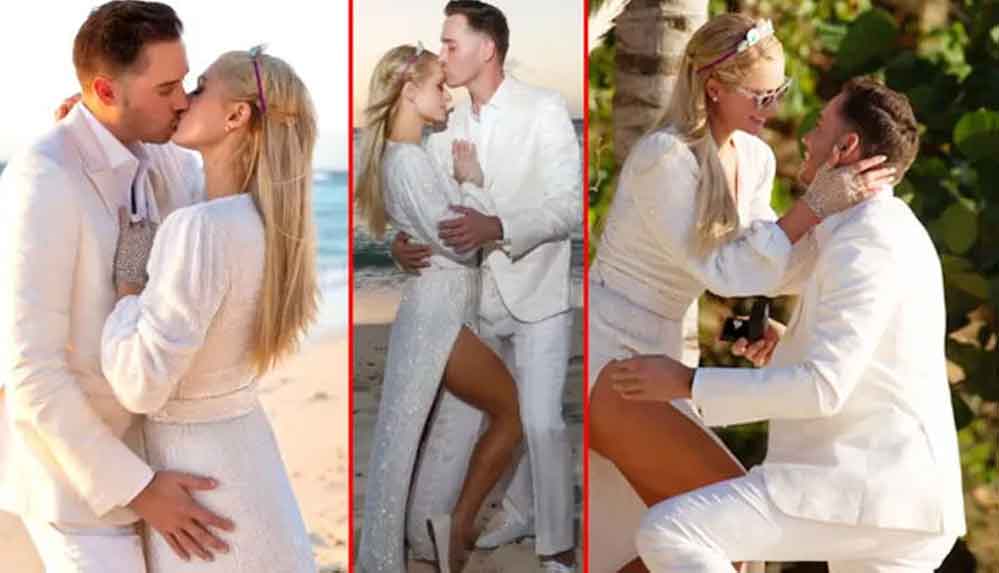 Bir haftadır bekarlığa veda eden Paris Hilton, dördüncü nişanlısıyla evlenmek için gün sayıyor