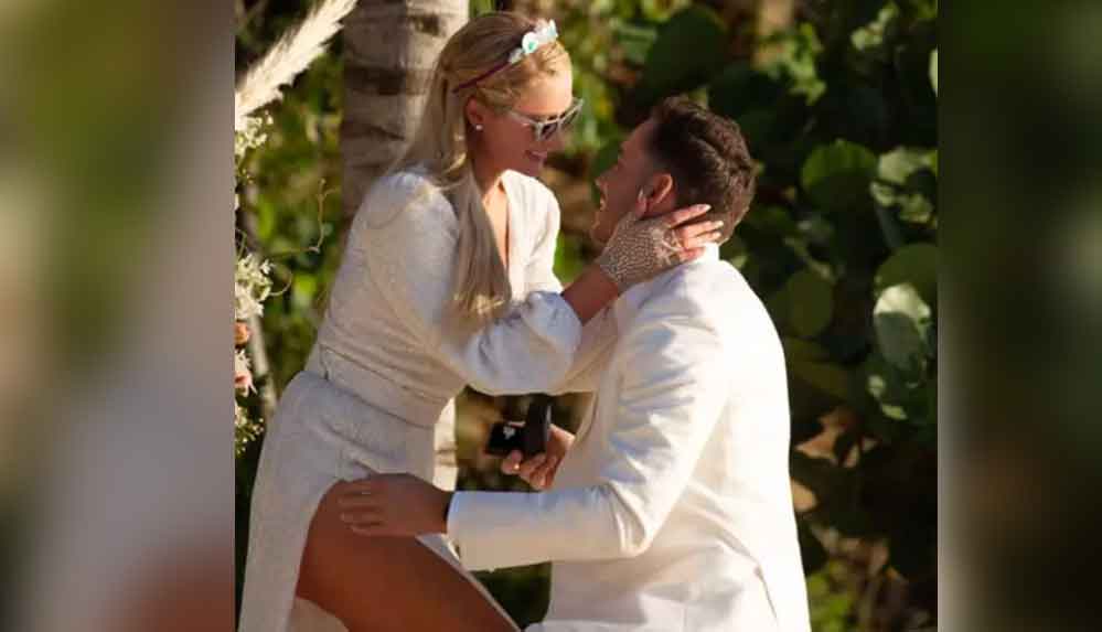 Bir haftadır bekarlığa veda eden Paris Hilton, dördüncü nişanlısıyla evlenmek için gün sayıyor