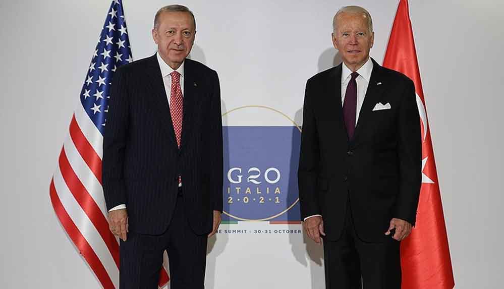 Cumhurbaşkanı Erdoğan ile Biden'ın görüşmesinde F-16 sorusuna kritik yanıt