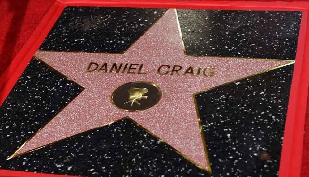 Hollywood Şöhretler Kaldırımı'nda Daniel Craig'in de yıldızı oldu
