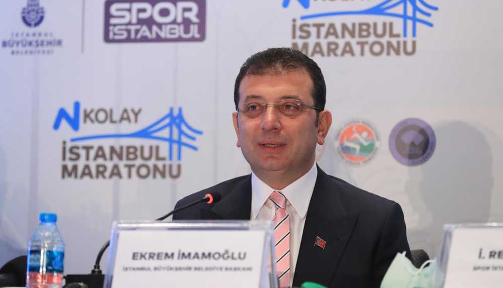 İmamoğlu: İstanbul Maratonu'nda dünya rekoru kırılırsa havaya uçarım