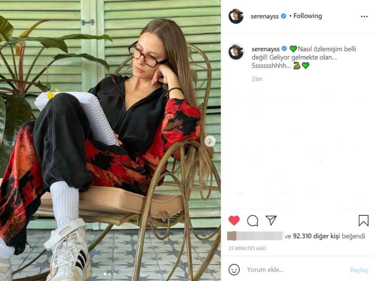 Serenay Sarıkaya ve Burak Deniz'in yer aldığı Şahmeran dizisinden ilk kare yayınlandı