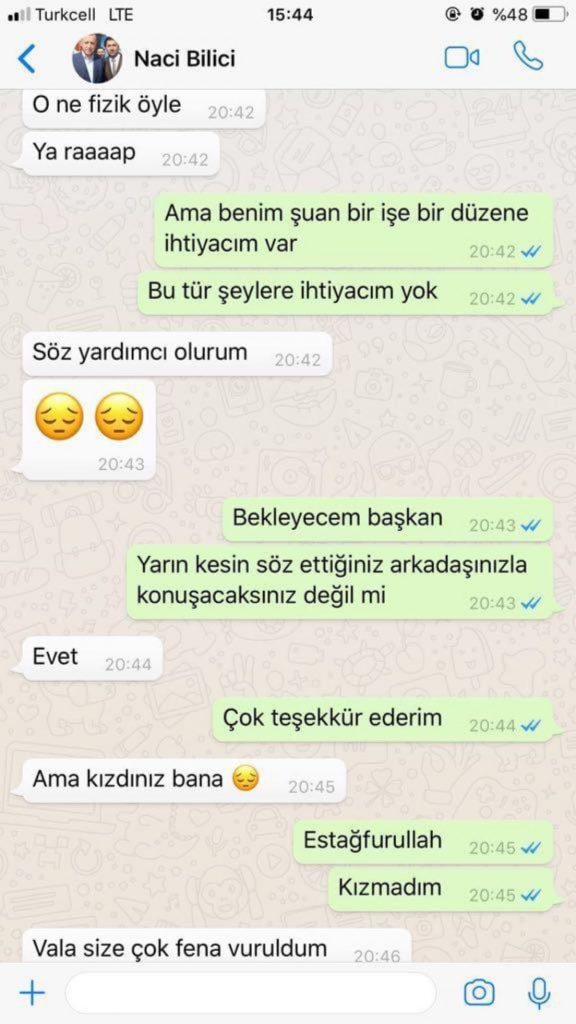 TÜGVA belgelerinden sonra ortaya çıktı: AKP'li isimden iş arayan kadına sarkıntılık mesajları 4 TÜGVA belgelerinden sonra ortaya çıktı: AKP'li isimden iş arayan kadına sarkıntılık mesajları